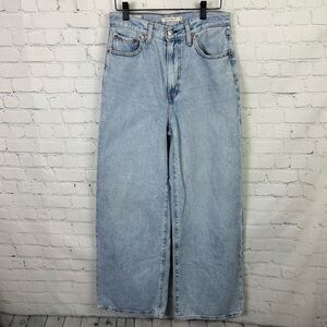 Levi's Light Blue Wide Leg Jeans